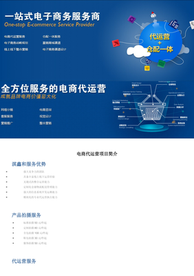 電商代運營項目簡介 專業電子商務服務指南